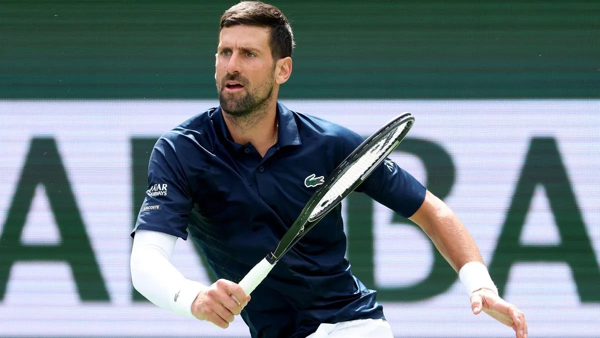 Aleksandar kovacevic falls to novak djokovic at indian wells
