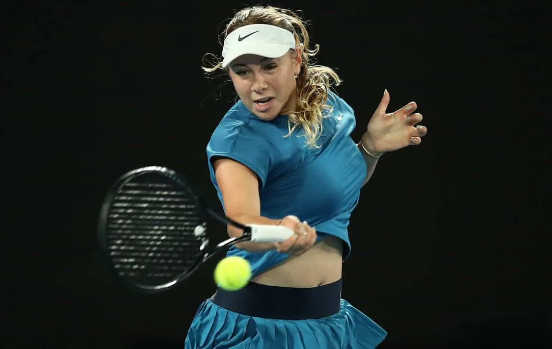 Amanda Anisimova Faces Upset at Indian Wells as Victoria Mboko Advances