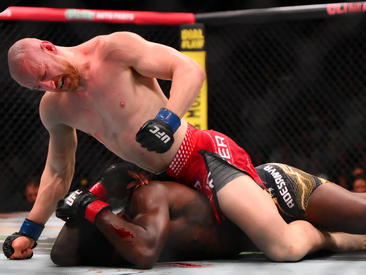Israel Adesanya Suffers Fourth Consecutive Loss Against Joe Pyfer at UFC Fight Night