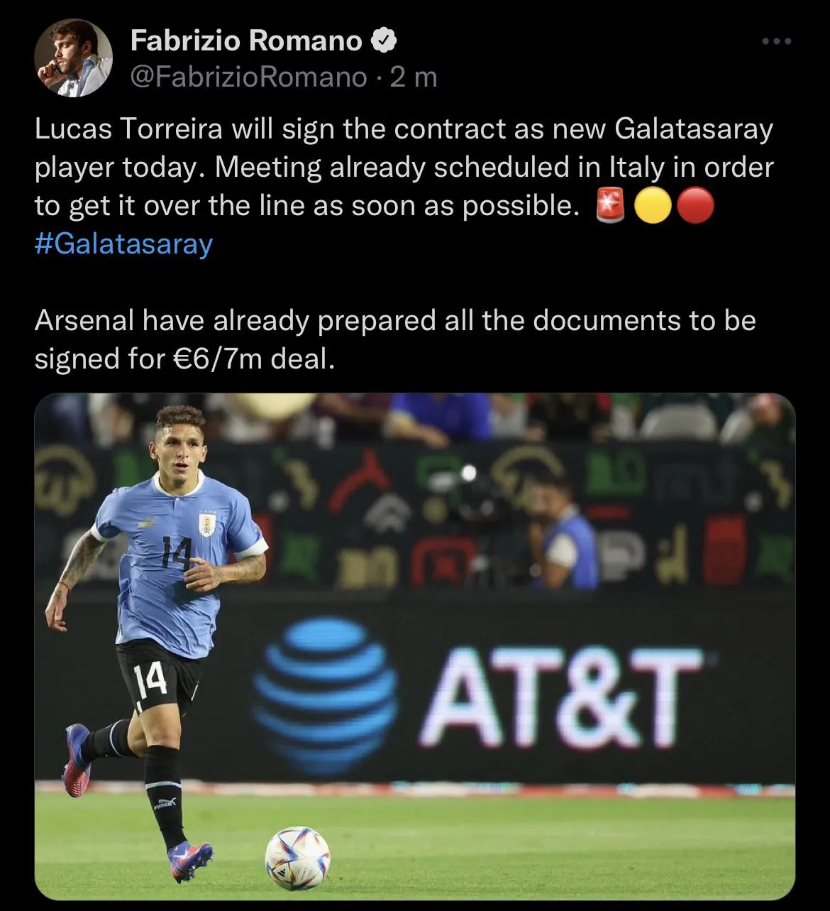 lucas torreira — IN news