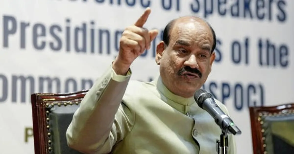 Om Birla Faces Motion for Removal in Lok Sabha