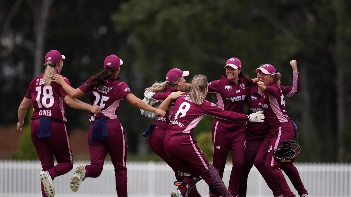 Tahlia Wilson Shines in WNCL Final Despite Queensland Fire’s Narrow Victory