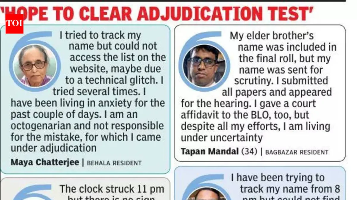 Voter Card Issues in Kolkata: A Growing Concern for Electors