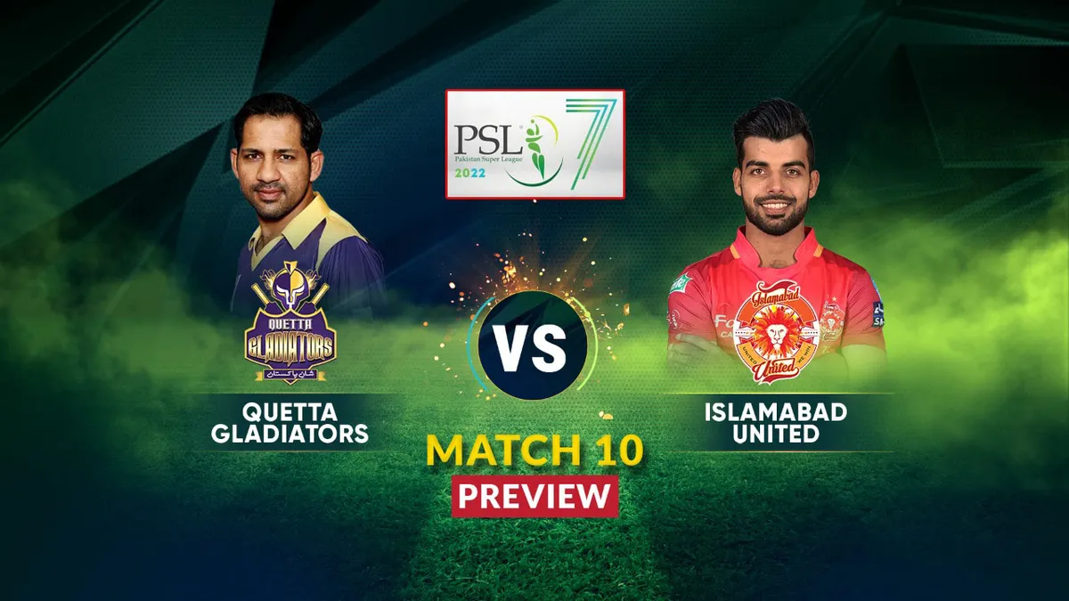 Quetta Gladiators vs Islamabad United: Match Preview and Insights