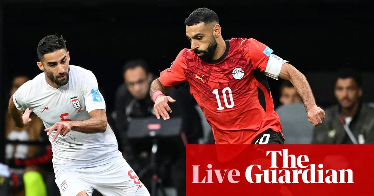 Egypt v Iran: World Cup 2026 – live
