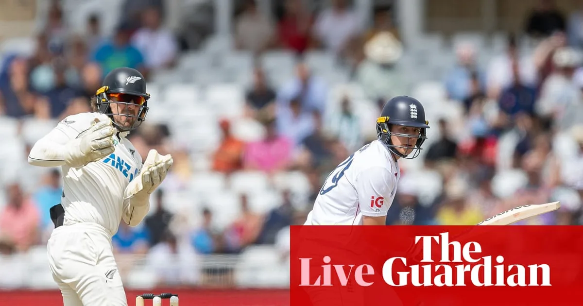 England v New Zealand: Ben Stokes bows out in third men’s Test, day five – live