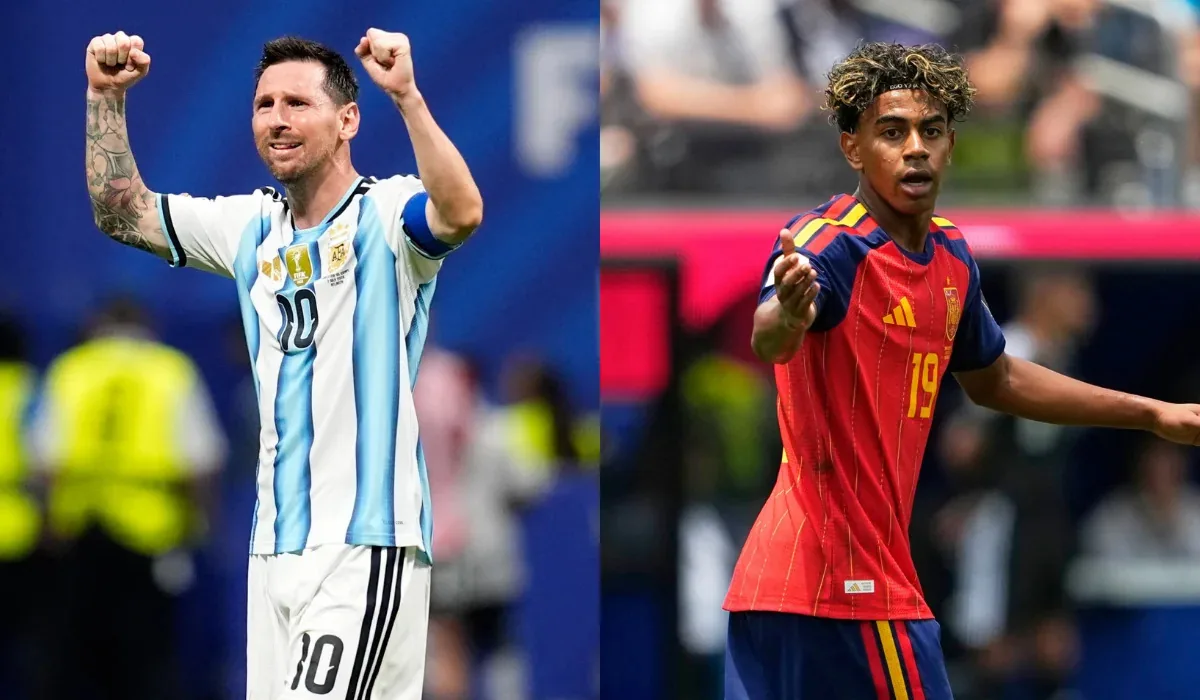 Lionel Messi met Lamine Yamal as a baby. Now, they’ll play for opposing teams in the FIFA World Cup 2026 final