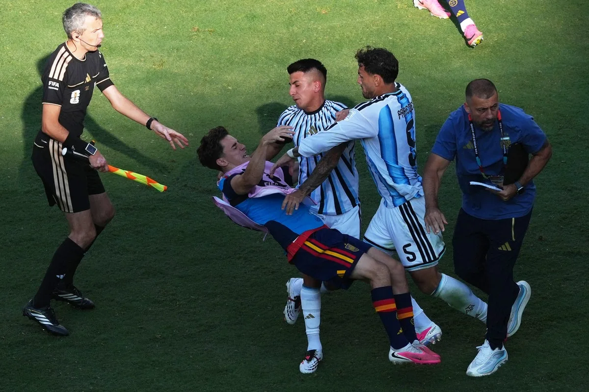 'Total disgrace': Argentina branded 'classless' as post-final conduct sparks outrage