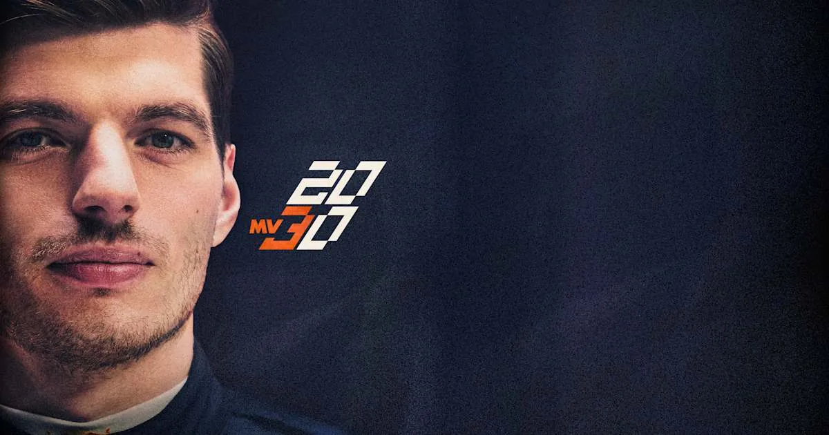 Formula 1: Max Verstappen extends deal with Red Bull to 2030